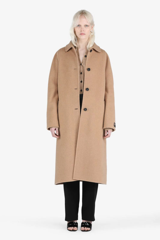 Oversized Double Faced Wool Coat