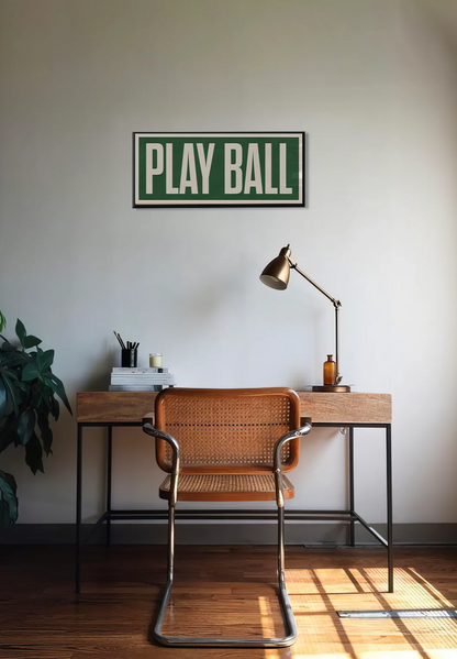 Play Ball Baseball Banner