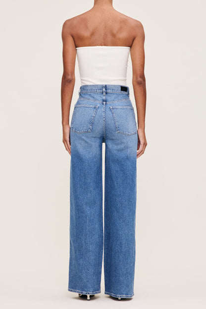 Hepburn Wide Leg High Rise 32" Jeans